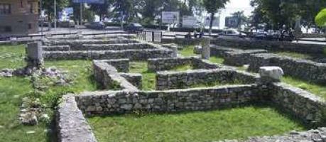 Foundations of Roman houses in Constanta