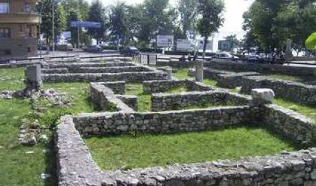 Foundations of Roman houses in Constanta