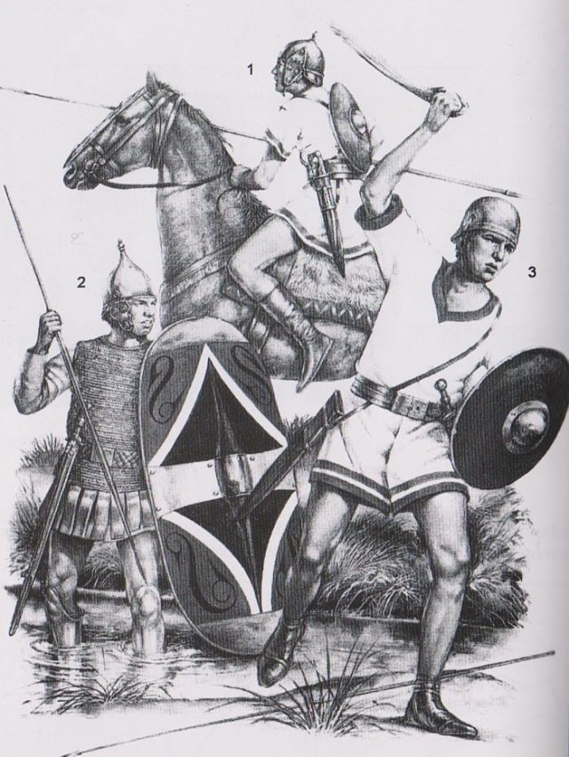 Spanish mercenaries in the service of Carthage