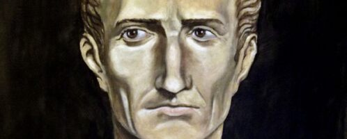 Portrait of Julius Caesar, Mark James Miller