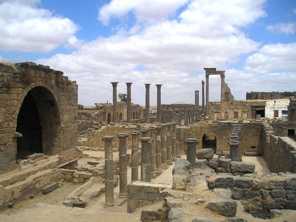 Ruins of Boston, plundered by Palmyra's army