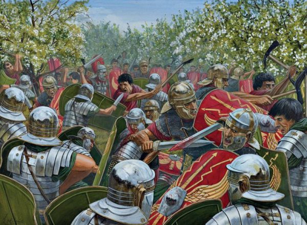 Visualization of the Second Battle of Bedriacum