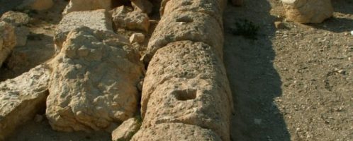 Rzymskie rury odwadniające w Palmyrze