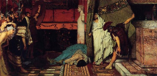 Cesarz rzymski, Klaudiusz, Lawrence Alma-Tadema