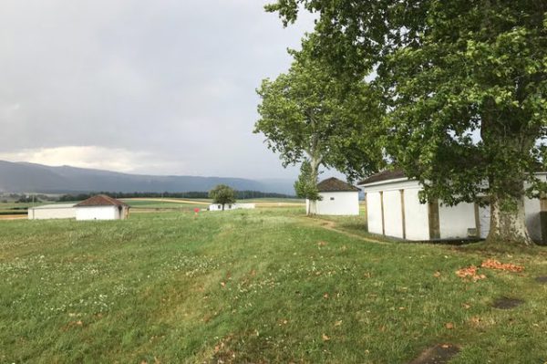 Mosaics in Orbe are hidden in pavilions