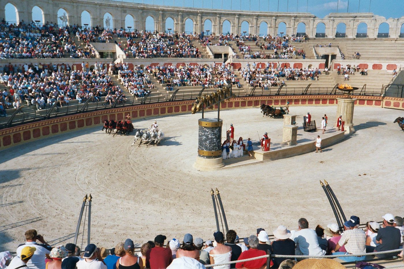 roman chariot racing