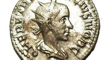 Coin of Herennius Decius