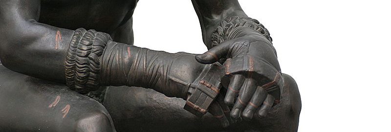 Fragment of the Boxer sculpture from the Quirinal