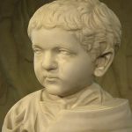 Roman child bust