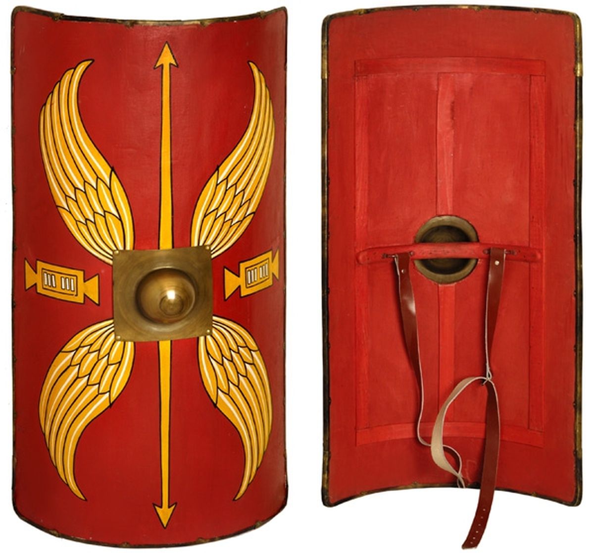 Ancient Roman Shield Roman Auxiliary Shield Cohort 1 Batavorum C R 