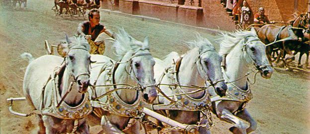 A scene from the movie Ben Hur, 1959