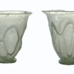 Glass Roman cups from Weklice