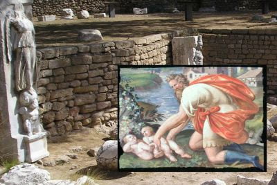 Odkryto masowy grób dzieci pod rzymską łaźnią