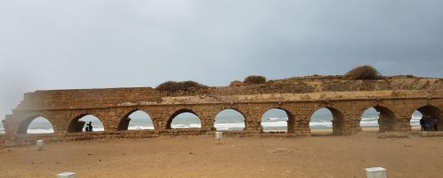 Remains of the Roman aqueduct