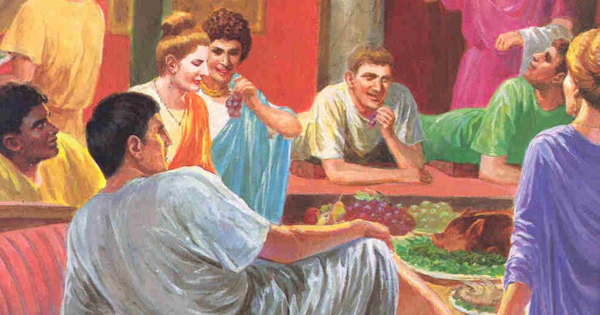 How did ancient Romans eat their meals? « IMPERIUM ROMANUM