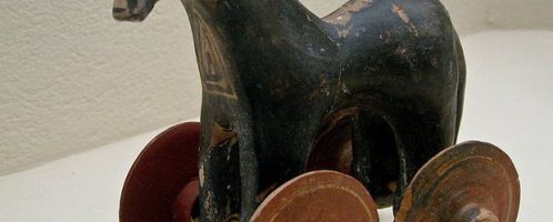 Roman horse toy