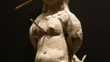 Greco-Roman "voodoo doll"