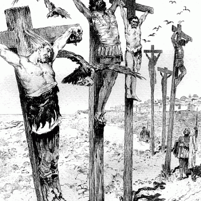 Victor Armand Poirson, The Crucifixion of Mercenaries