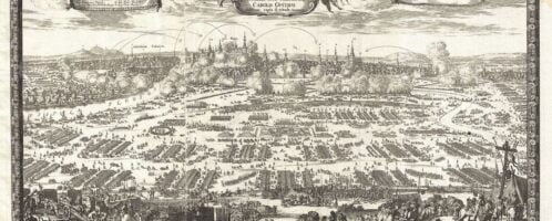 View of Cracow in 1697