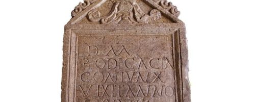 Roman tombstone