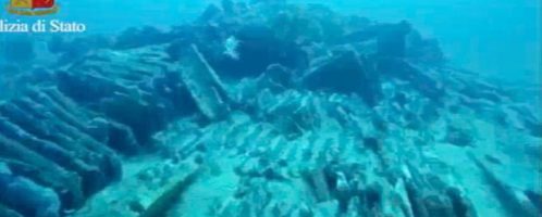 Well-preserved Roman ship found off shores of Sardinia