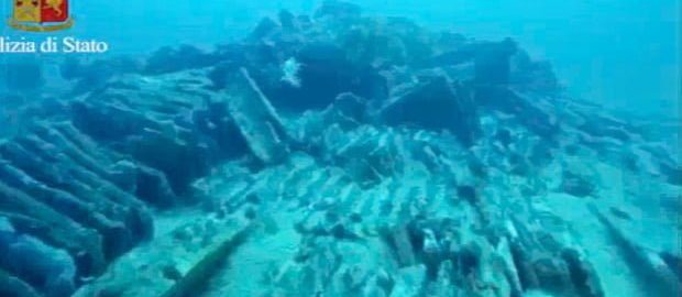 Well-preserved Roman ship found off shores of Sardinia