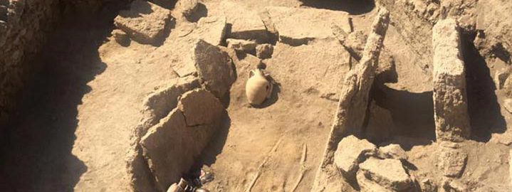 Rare tomb in Pompeii