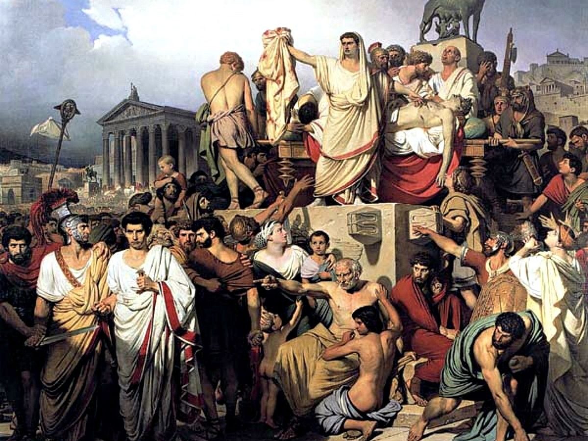 Защита древнего рима. Julius Caesar Assassination.