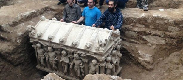 1800 years old sarcophagus