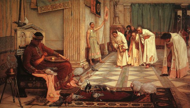 John William Waterhouse, The Favorites of Emperor Honorius