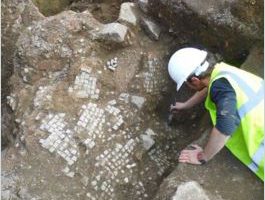 Roman road in Leicester