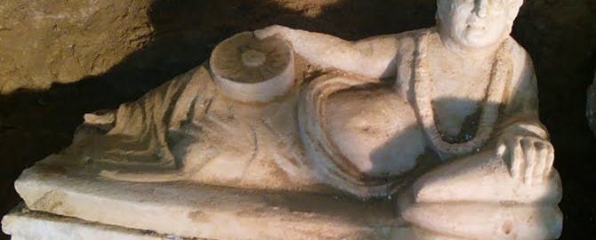 An Etruscan tomb has been found