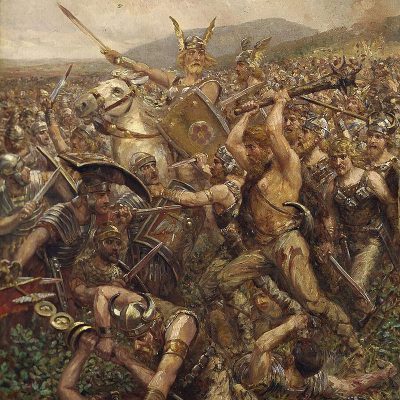 Otto Albert Koch, The battle of Varus