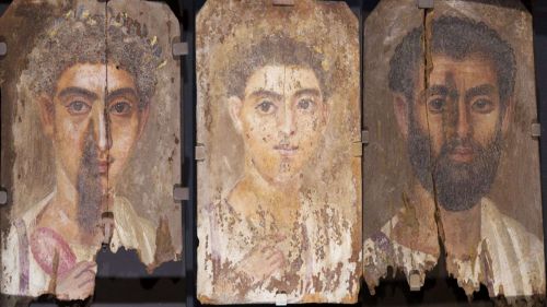 Roman paintings from Egypt