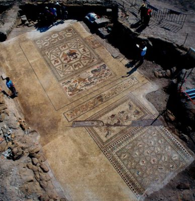 Rzymska mozaika odkryta w Izraelu