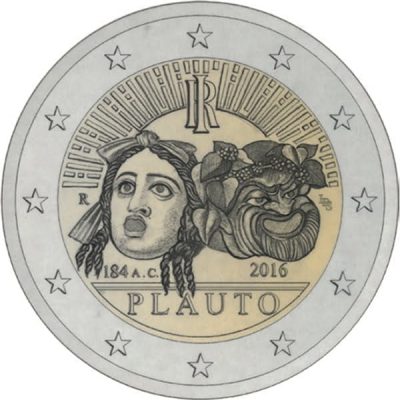 Moneta na uczczenie 2200 rocznicy śmierci Plauta