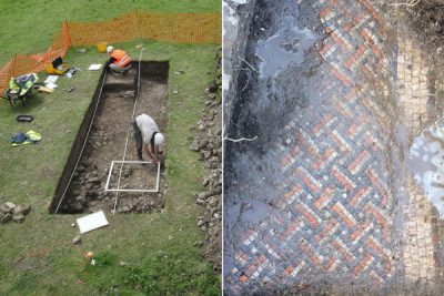 Przypadkiem odkryto rzymską willę w Wiltshire