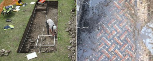 Roman villa in Wiltshire was discovered by accident