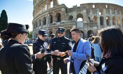 Chińska policja będzie patrolować ulice w Rzymie