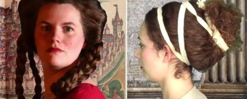 Recreating Roman hairstyle