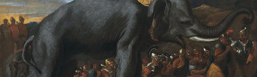 Hannibal on an elephant