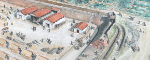 Plantation Place Fort reconstruction