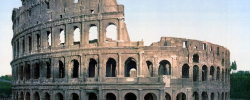 The Colosseum on a postcard from around 1890