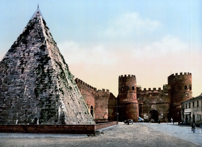 Piramida Cestiusza z 1890 roku
