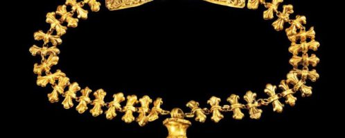 Rzymski złoty naszyjnik