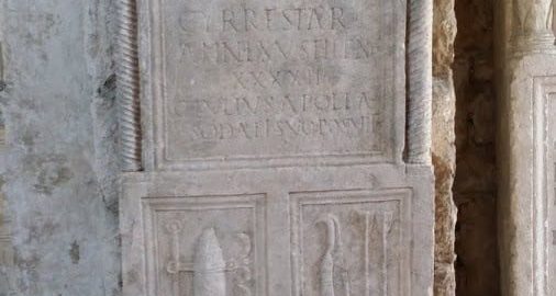 Stele of a Roman archer