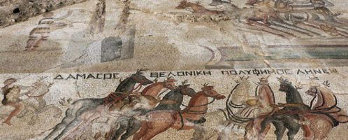 Mozaika rzymska odkryta na Cyprze