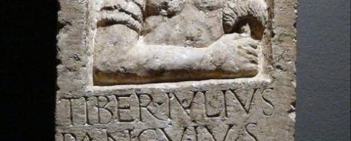 Roman tombstone from auxilia