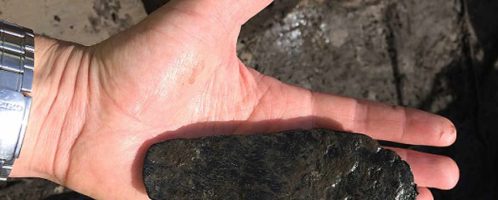 Sole of a children's shoe from Roman times