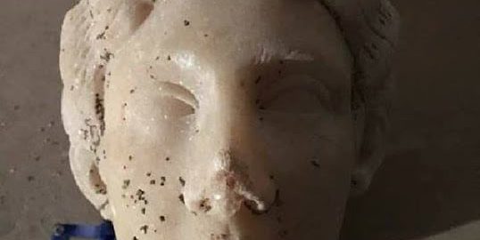 Statue of Roman goddess Diana was discovered in center of Italy
